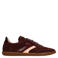 Manfield suède sneakers - aubergine