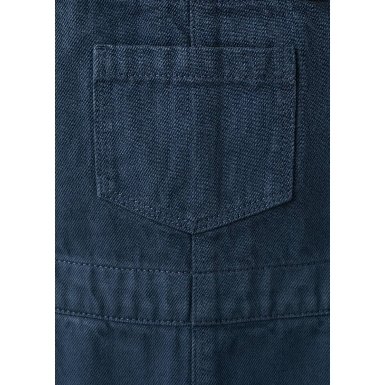 Mango Kids denim tuinbroek donkerblauw