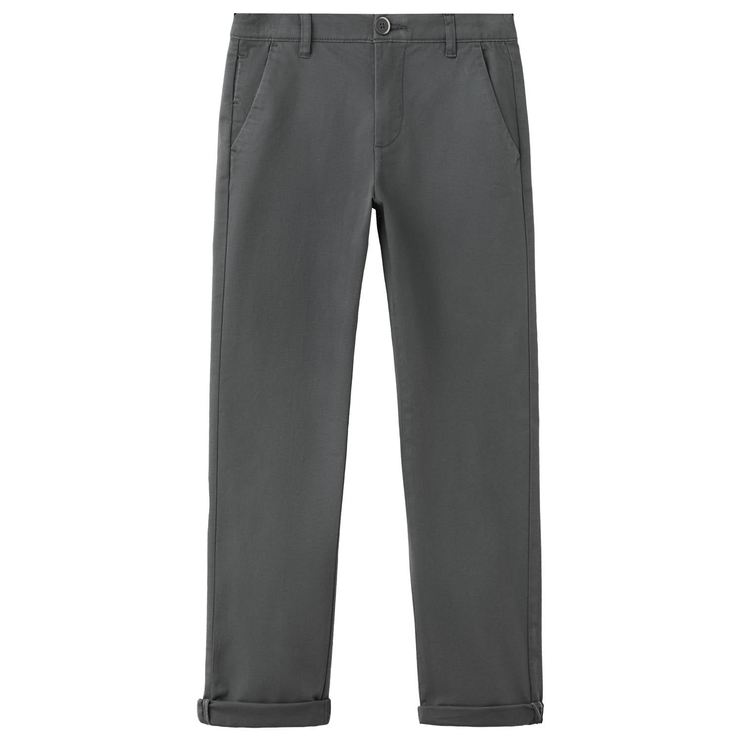 Mango Kids chino antraciet