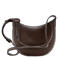 Mango crossbody tas donkerbruin
