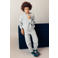 Mango Kids joggingbroek - grijs