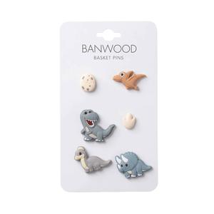 Basket Pins - Dinosaurus