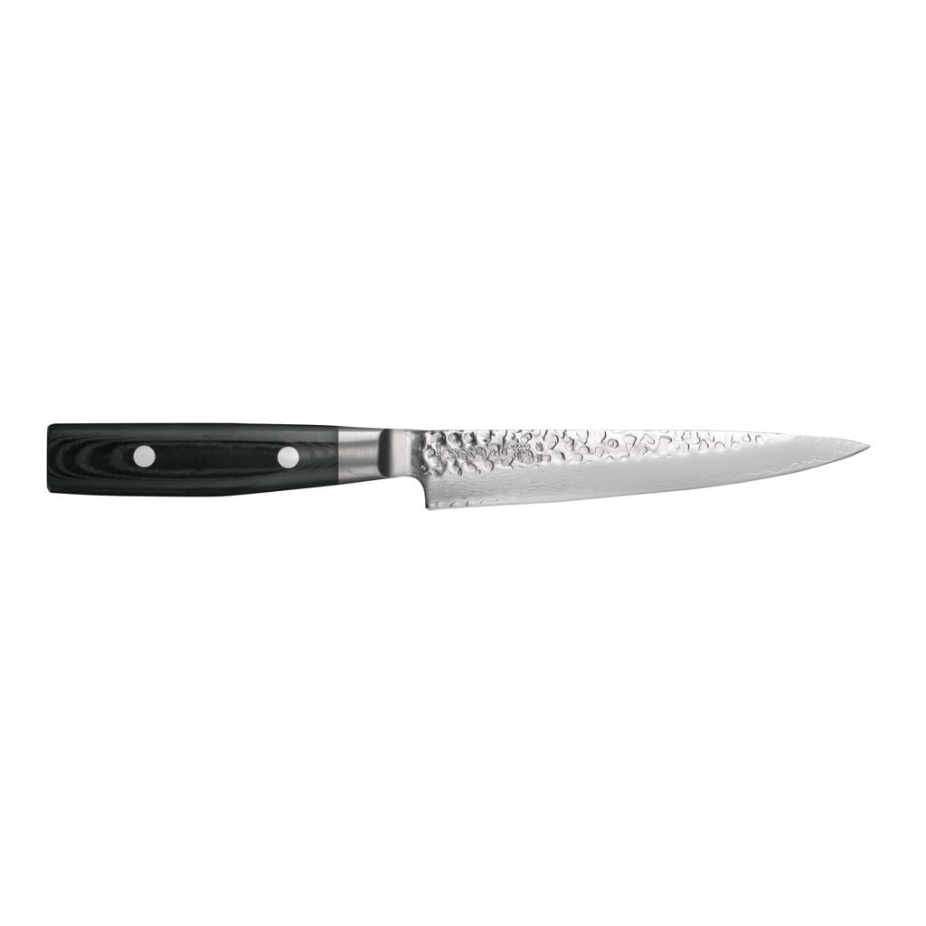 Yaxell Vleesmes Zen 15 cm - 37 laags roestvrij damast staal - canvas Micarta heft