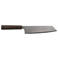 Yaxell Kiritsukemes Hana 20 cm - 3 laags RVS - donkerbruin Pakkahouten heft