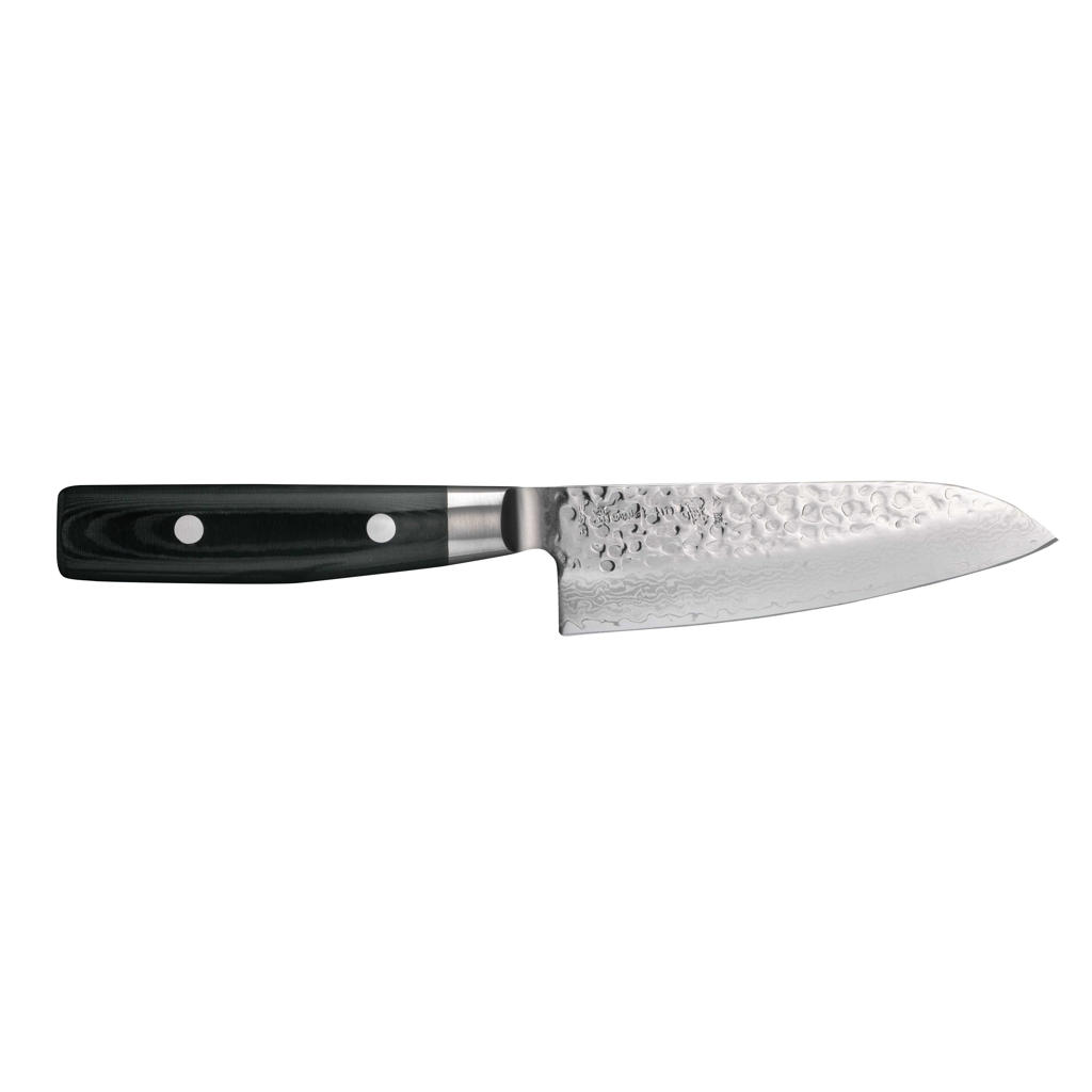 Yaxell Santokumes Zen 12.5 cm - 37 laags roestvrij damast staal - canvas Micarta heft