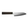 Yaxell Santokumes Hana 12.5 cm - 3 laags RVS - donkerbruin Pakkahouten heft