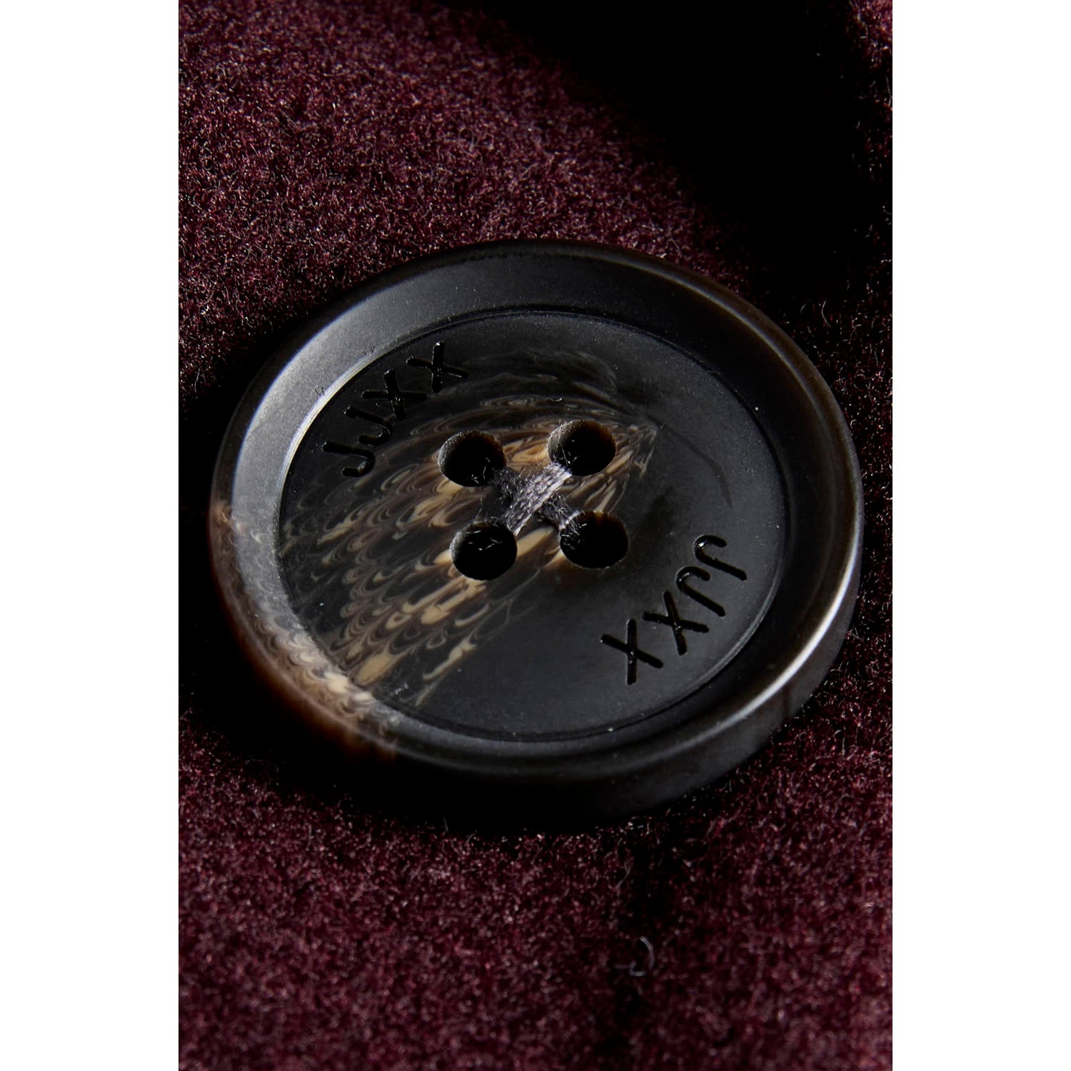 JJXX trenchcoat donkerrood