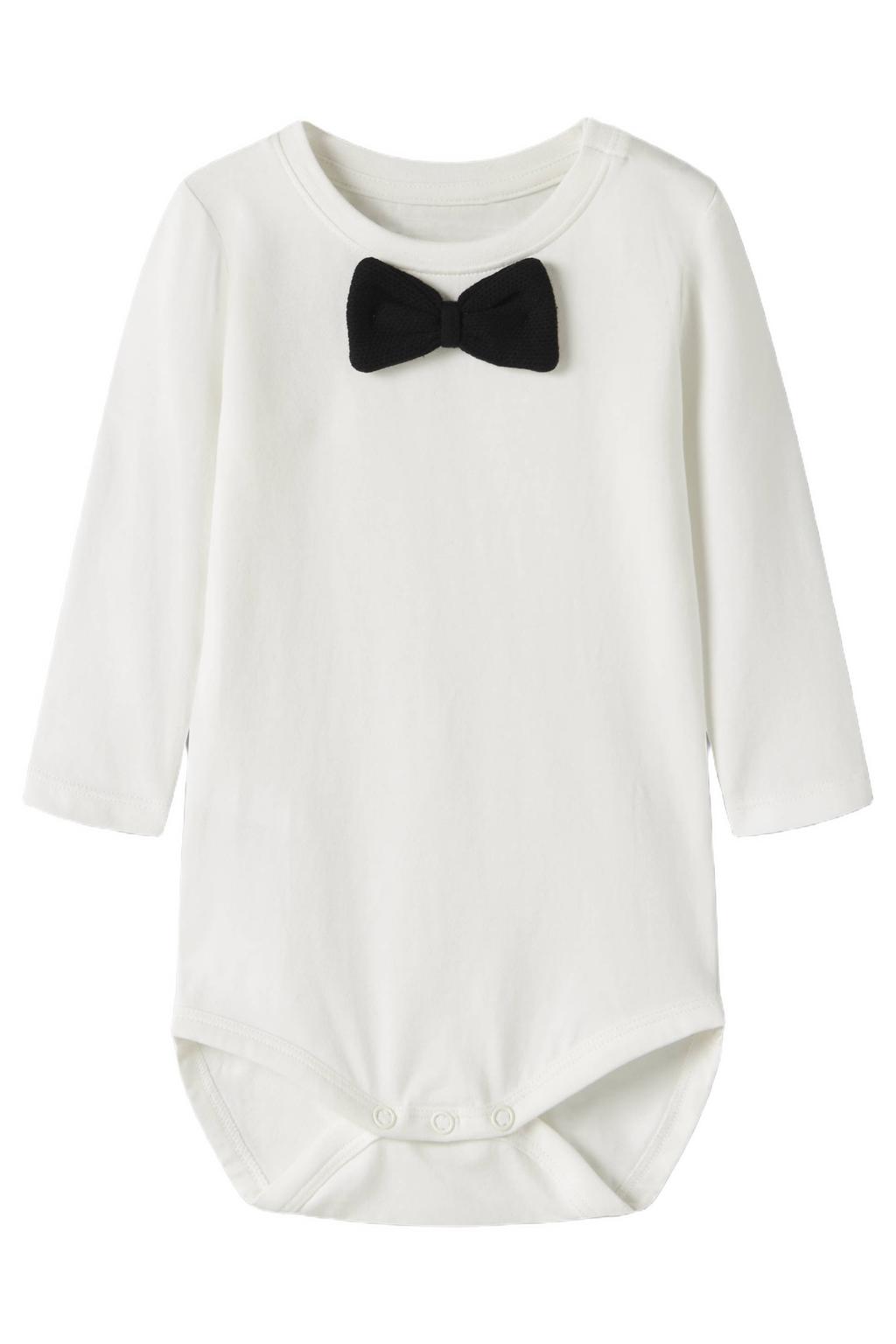 GUPPY BABY katoenen romper - wit