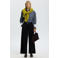 Selected Women geruite blouse - donkerblauw