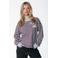 Colourful Rebel gestreepte pullover met logo - blauw