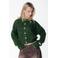 Colourful Rebel gebreid vest met wol - donkergroen