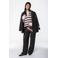 Colourful Rebel gestreepte pullover - bruin/wit