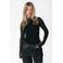 Colourful Rebel semi-transparante top met stippen - zwart