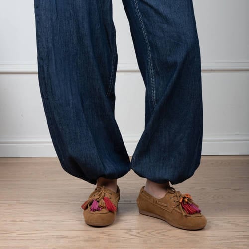 Poelman Anne suède bootschoenen bruin