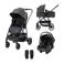 Bebeconfort Brume Trio Kinderwagen 3-in-1 Mineral Graphite