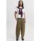 JJXX Jxhazel Kira Barrel Mw Pants Pnt Noos barrel jeans - khaki