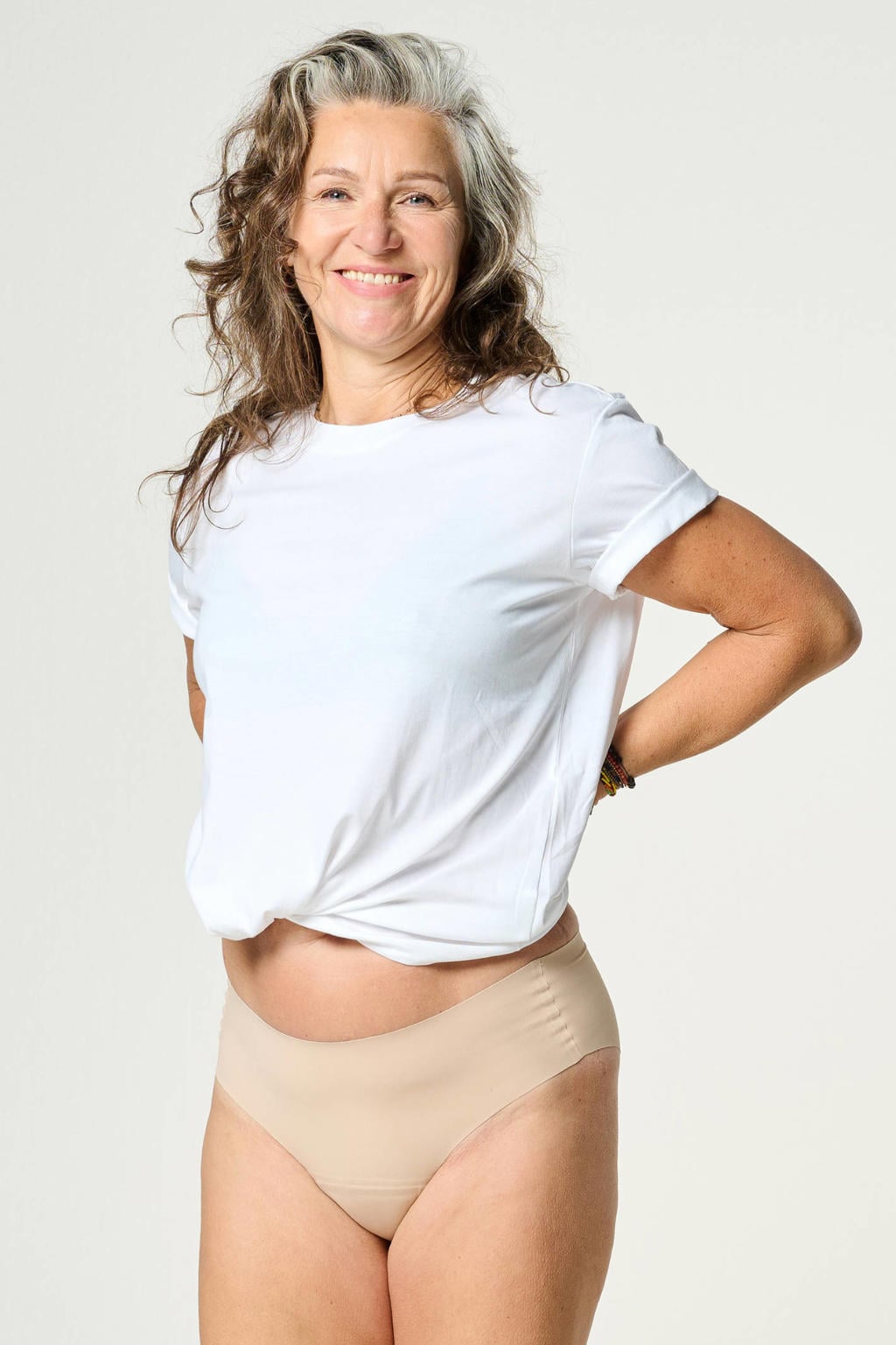 Moodies Undies medium/sterk absorberende incontinentieslip - beige