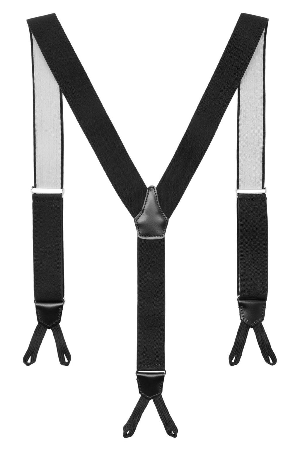 Mango Man bretels zwart