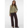 VERO MODA x Wehkamp gestreepte top - groen/ecru