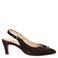 Gabor suède pumps met hak - bruin