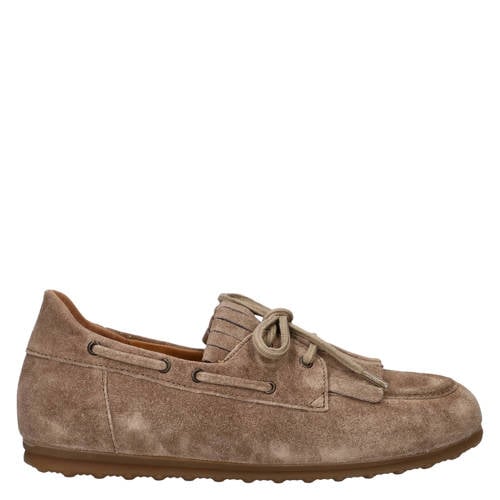 Gabor suède bootschoenen taupe