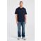 America Today Diego relaxed fit straight leg jeans - donkerblauw