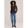 WE Fashion gestreepte blouse - donkerbruin