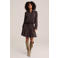 WE Fashion blouse met krijtstreep - bruin