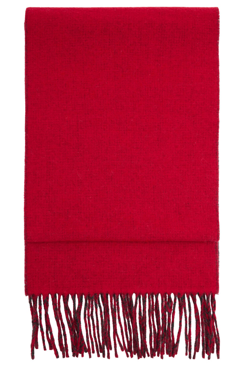 Mango wollen sjaal rood