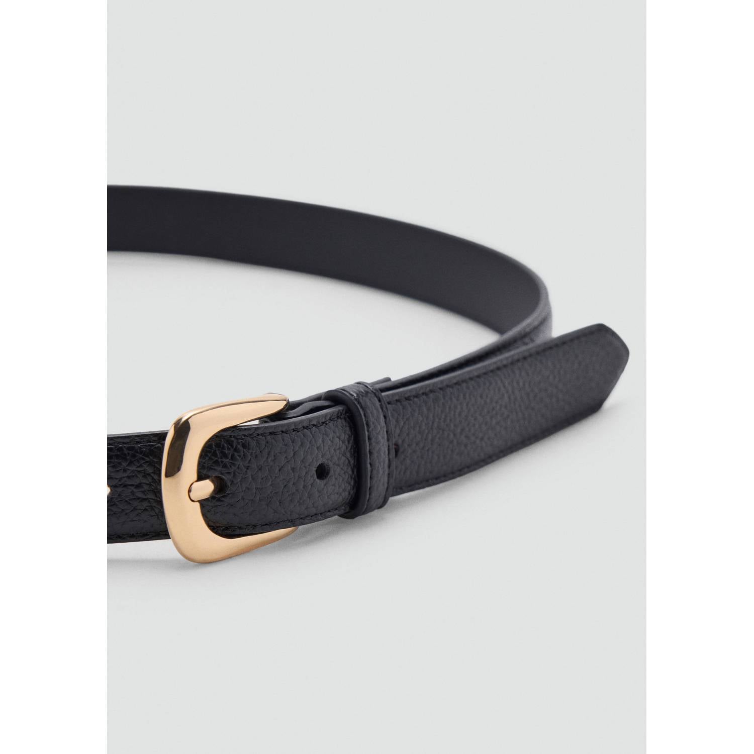 Mango riem zwart