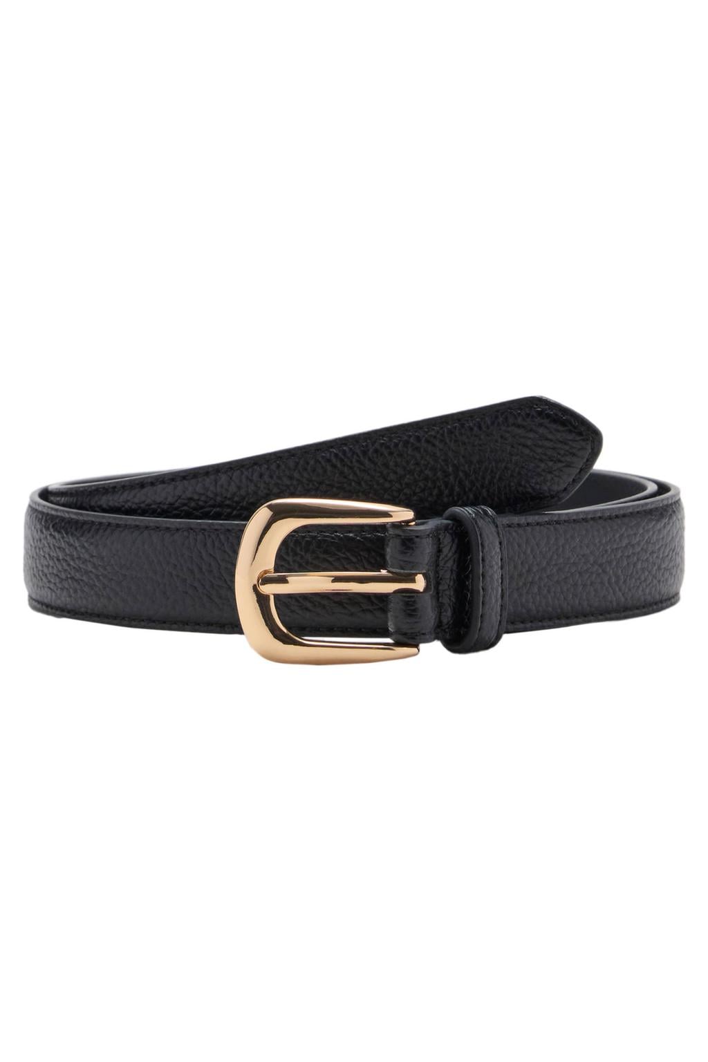 Mango riem zwart