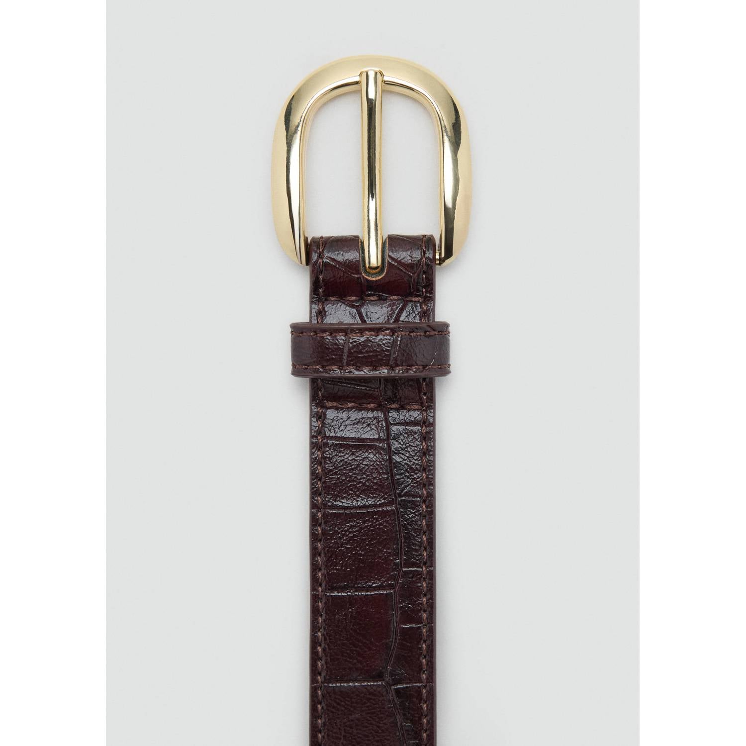 Mango riem donkerrood