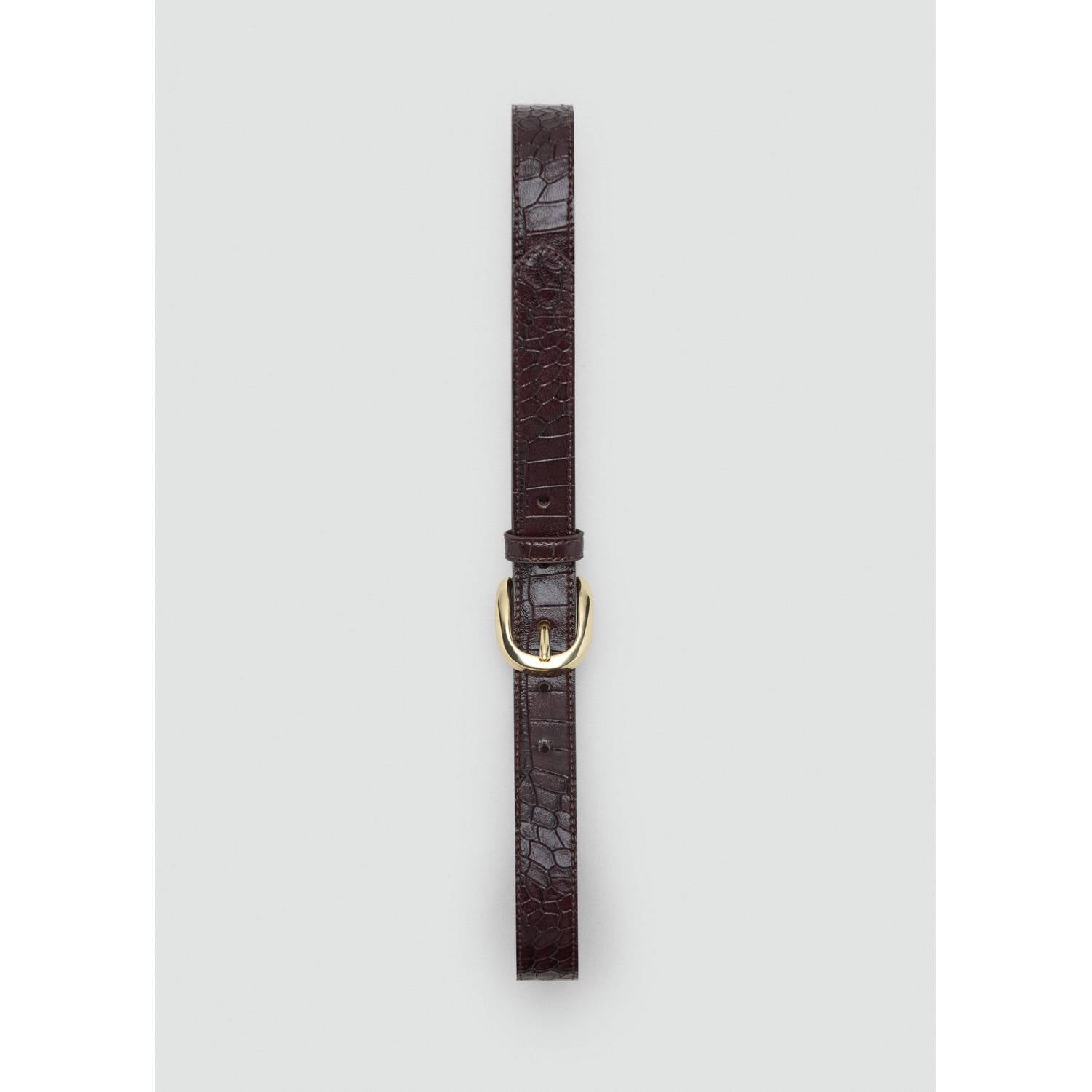 Mango riem donkerrood