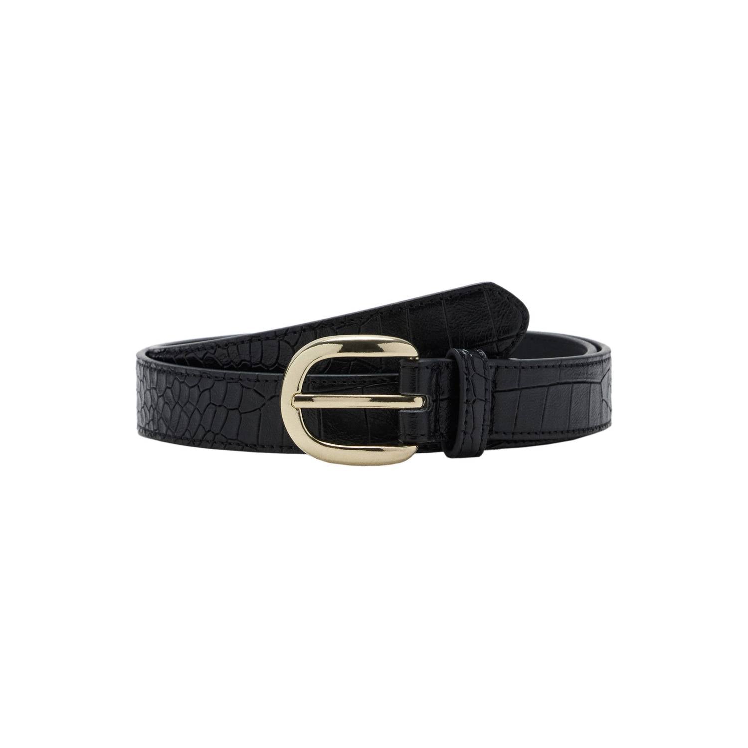 Mango riem zwart