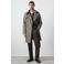 Mango Man trenchcoat met ceintuur - middengrijs