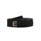 Mango suede riem zwart