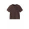Mango T-shirt met borduursels - bruin