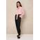 Lofty Manner jacquard blouse - roze