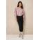 Lofty Manner jacquard bomberjack met print - roze
