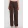 EDITED high waist wide leg jeans - donkerbruin