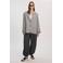 EDITED oversized blazer met cut-out - grijs