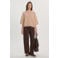 EDITED gebreid vest met wol - oudroze