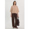 EDITED gebreide vest met wol - oudroze