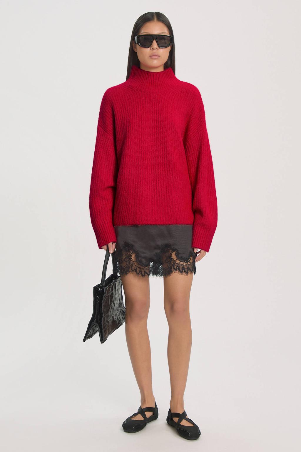 EDITED coltrui met wol - rood