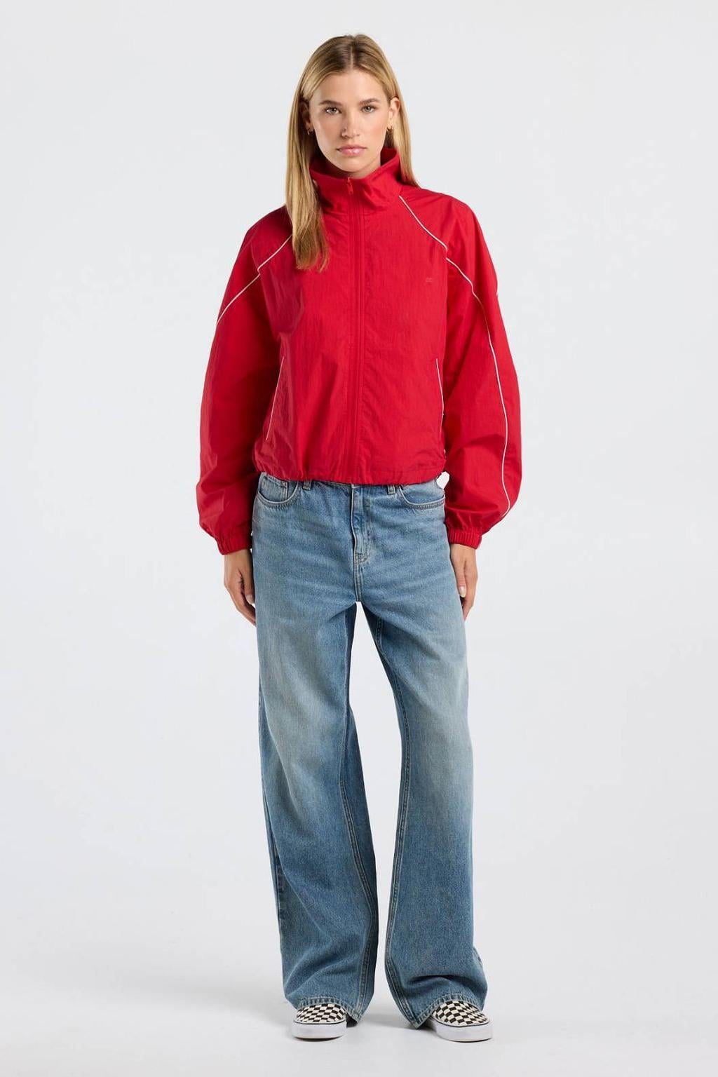America Today tussenjas - rood