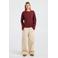 America Today gestreepte longsleeve - bruin/rood