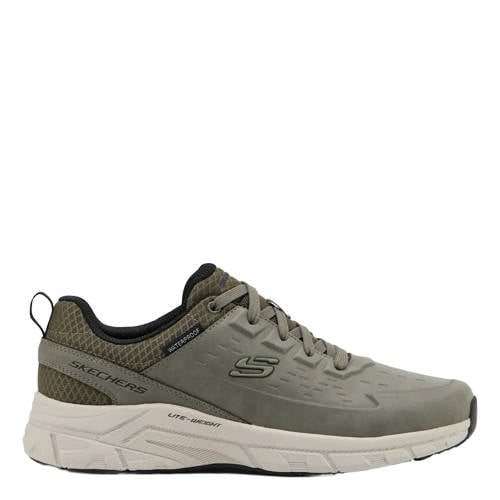 Skechers sneakers met logo kaki