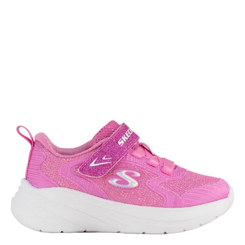 Skechers sneakers met glitters roze