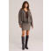 WE Fashion geruite korte rok - bruin