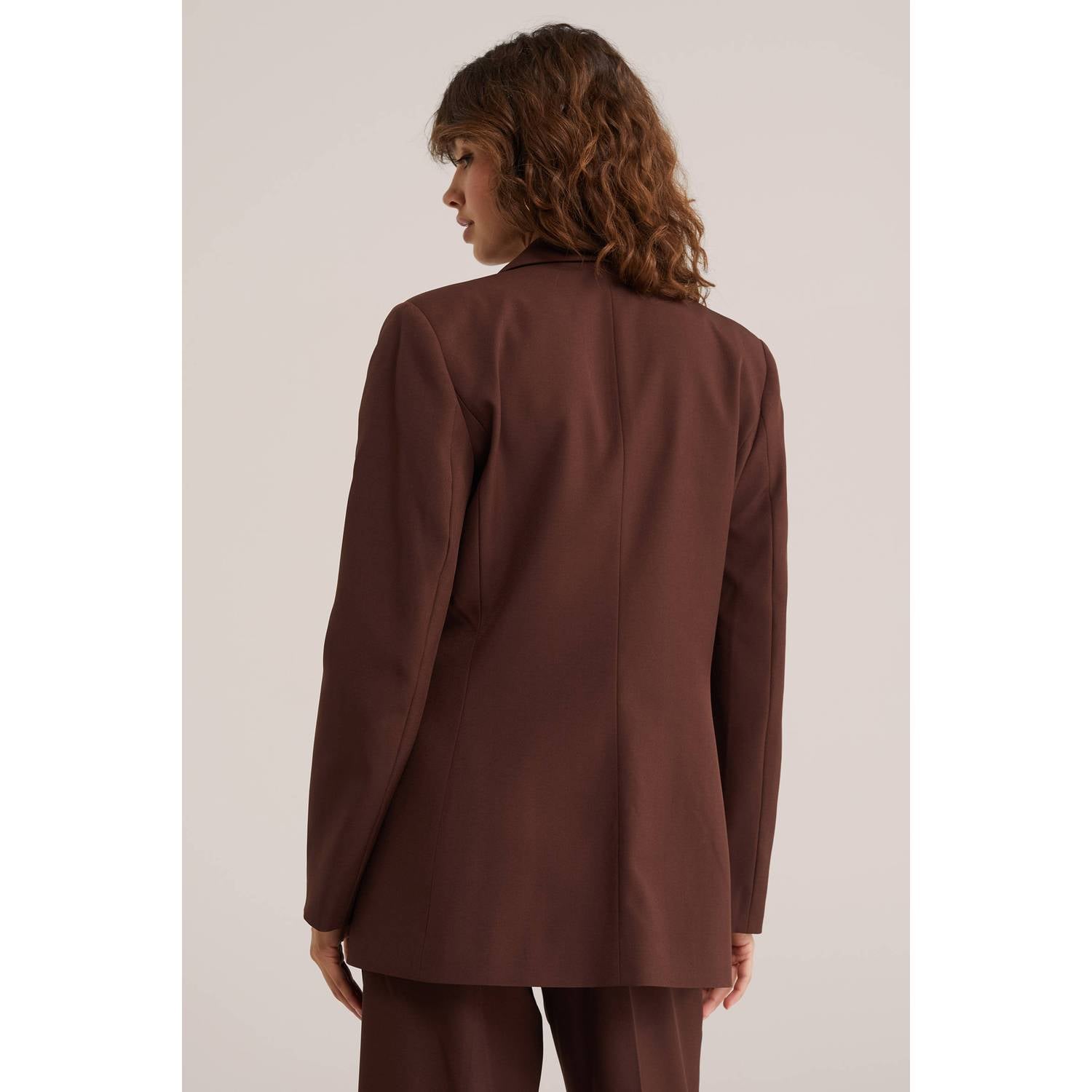 WE Fashion blazer bruin
